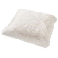 Coussin zaya 45x45cm snow white ivoire