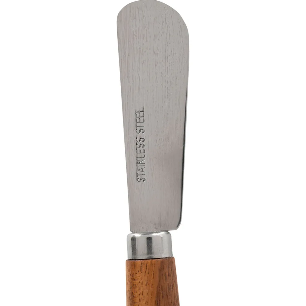 Couteau beurre en inox et bois naturel - Ablis