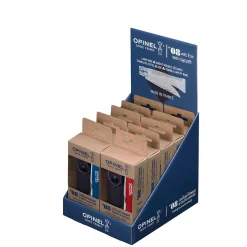 Couteau n°8 en hêtre et inox avec étui