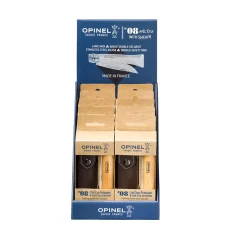 Couteau n°8 en hêtre et inox avec étui