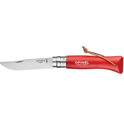 Couteau n°8 vri baroudeur rouge - opinel