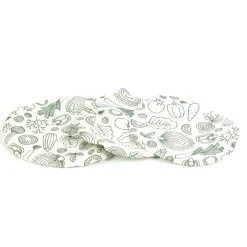 Couvercle en tissu reutilisable x3