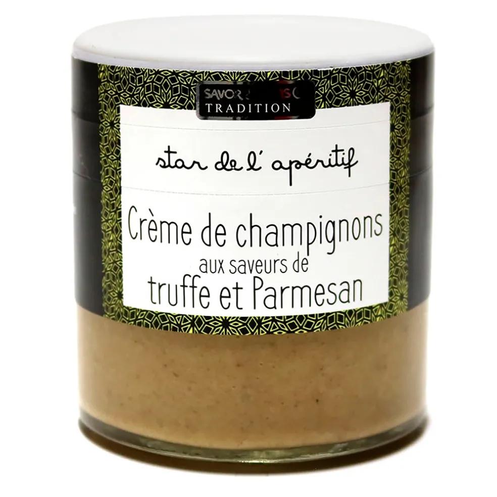 Crème champignon truffe+parmes