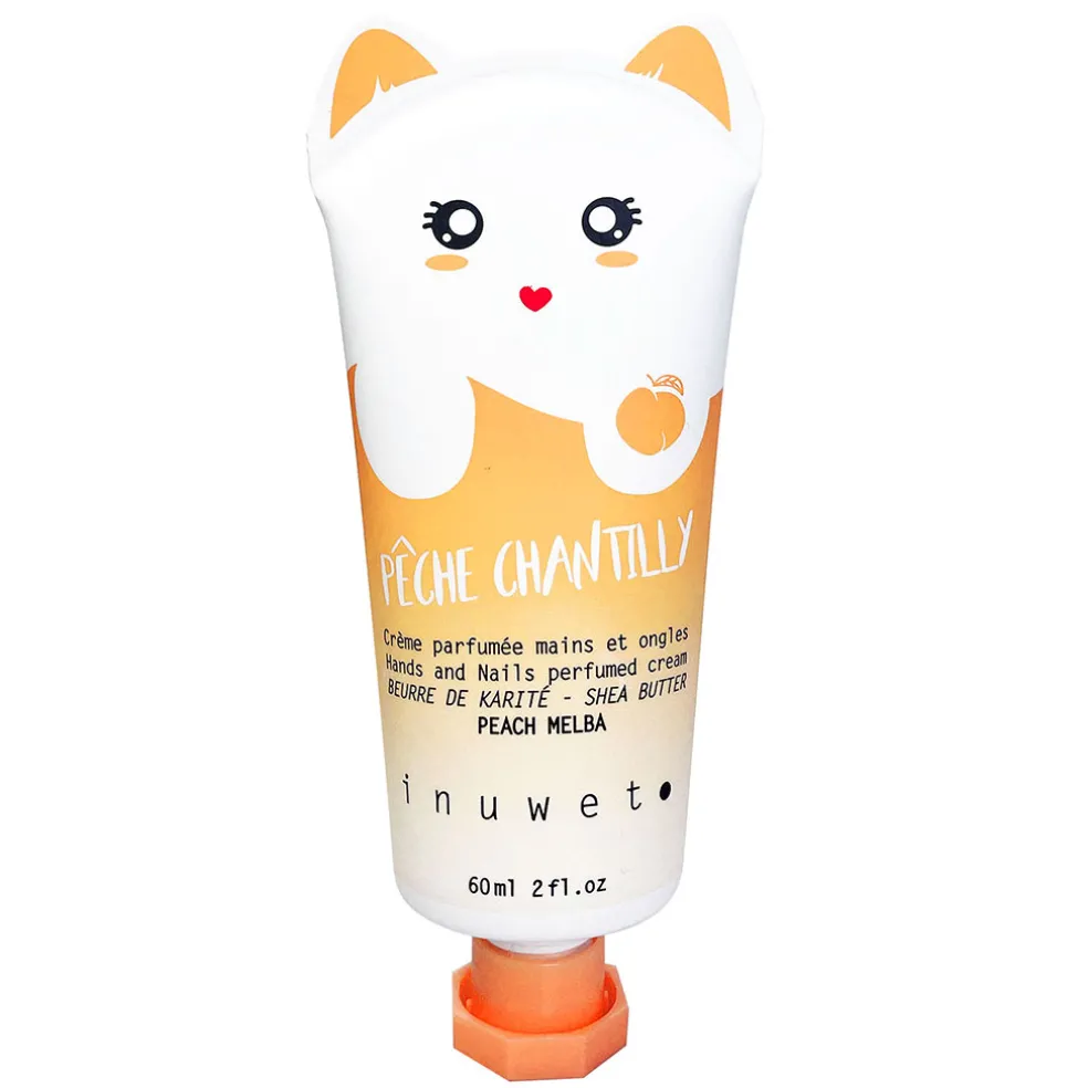 Crème mains naturelle et végan parfum pèche 60ml