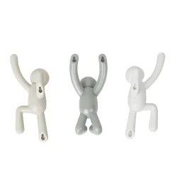 Crochet mural bonhomme multicolor buddy