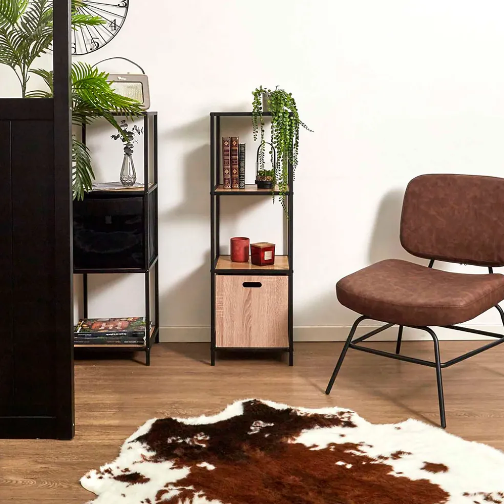 Cube de rangement en bois 30x30xh30cm