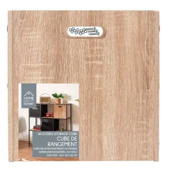 Cube de rangement en bois 30x30xh30cm