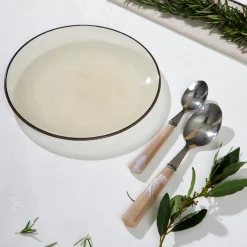 Cuillère à café en inox beige - Arbella