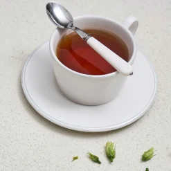 Cuillère à café en inox blanc - Lucie