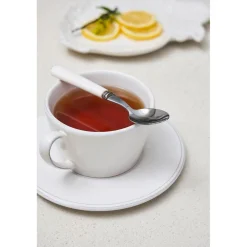 Cuillère à café en inox blanc - Lucie