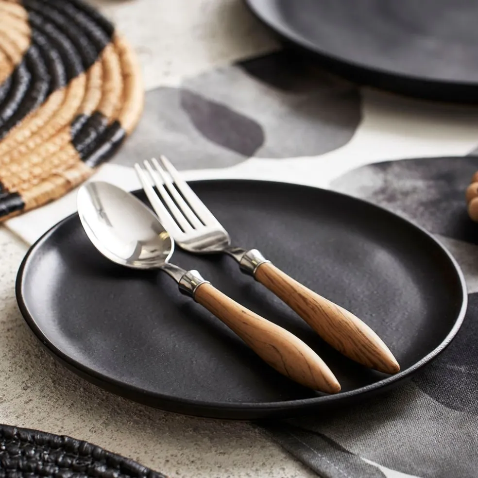 Cuillère en inox naturel - Bocage