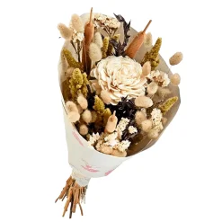 Dame jeanne 0.7l olive en verre d8.5xh20cm