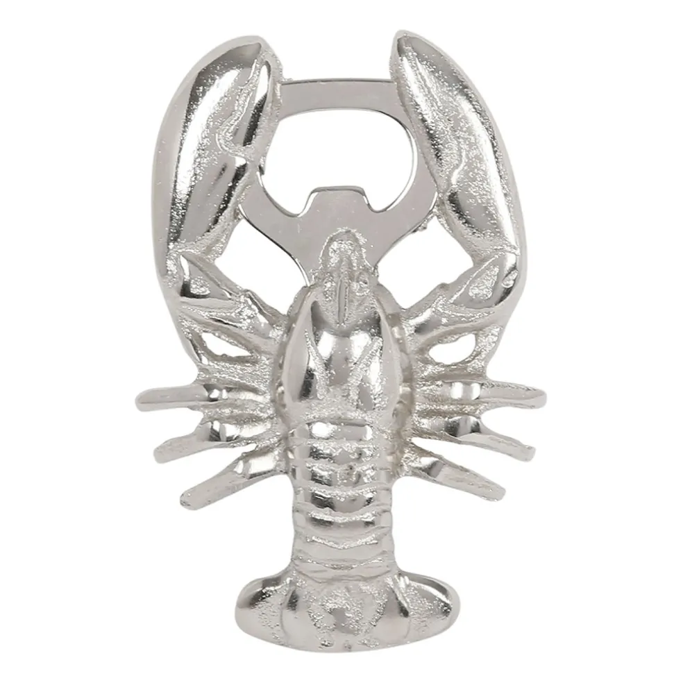 Décapsuleur homard argenté
