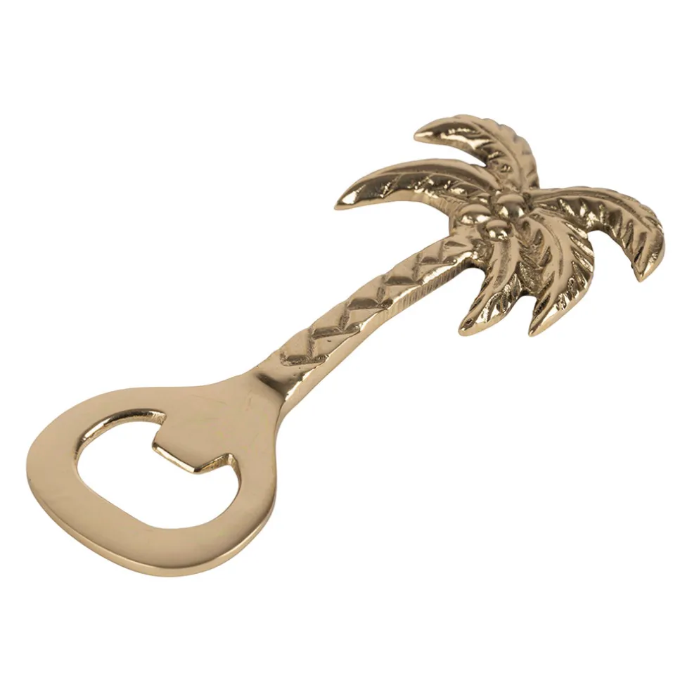 Décapsuleur palmier doré - Tropic Étoile