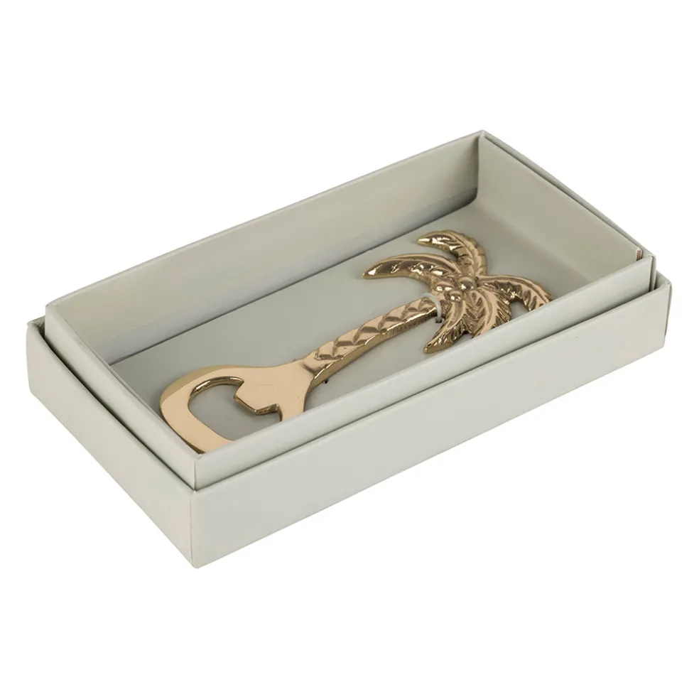 Décapsuleur palmier doré - Tropic Étoile