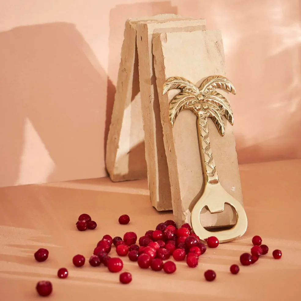 Décapsuleur palmier doré - Tropic Étoile