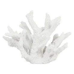 Déco corail en relief blanc - bordemer