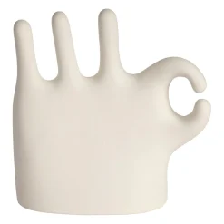 Déco main en grès écru - Organic