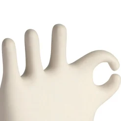 Déco main en grès écru - Organic