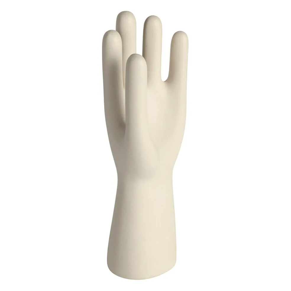 Déco main en grès écru - Organic