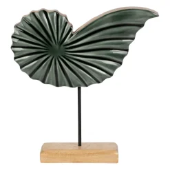 Décoration en manguier et fer émeraude - Amarres