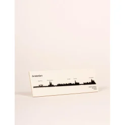 Décoration murale ligne amsterdam 50cm noir