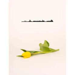 Décoration murale ligne amsterdam 50cm noir