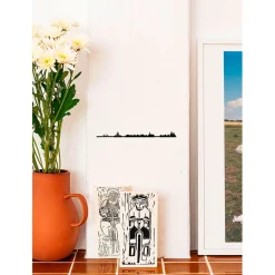 Décoration murale ligne amsterdam 50cm noir