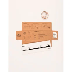 Décoration murale ligne amsterdam 50cm noir