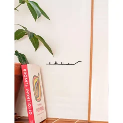 Décoration murale ligne barcelone 50cm noir