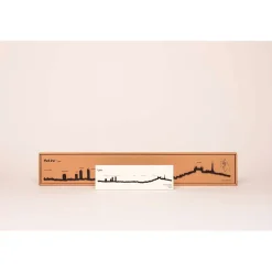 Décoration murale ligne lyon 50cm noir