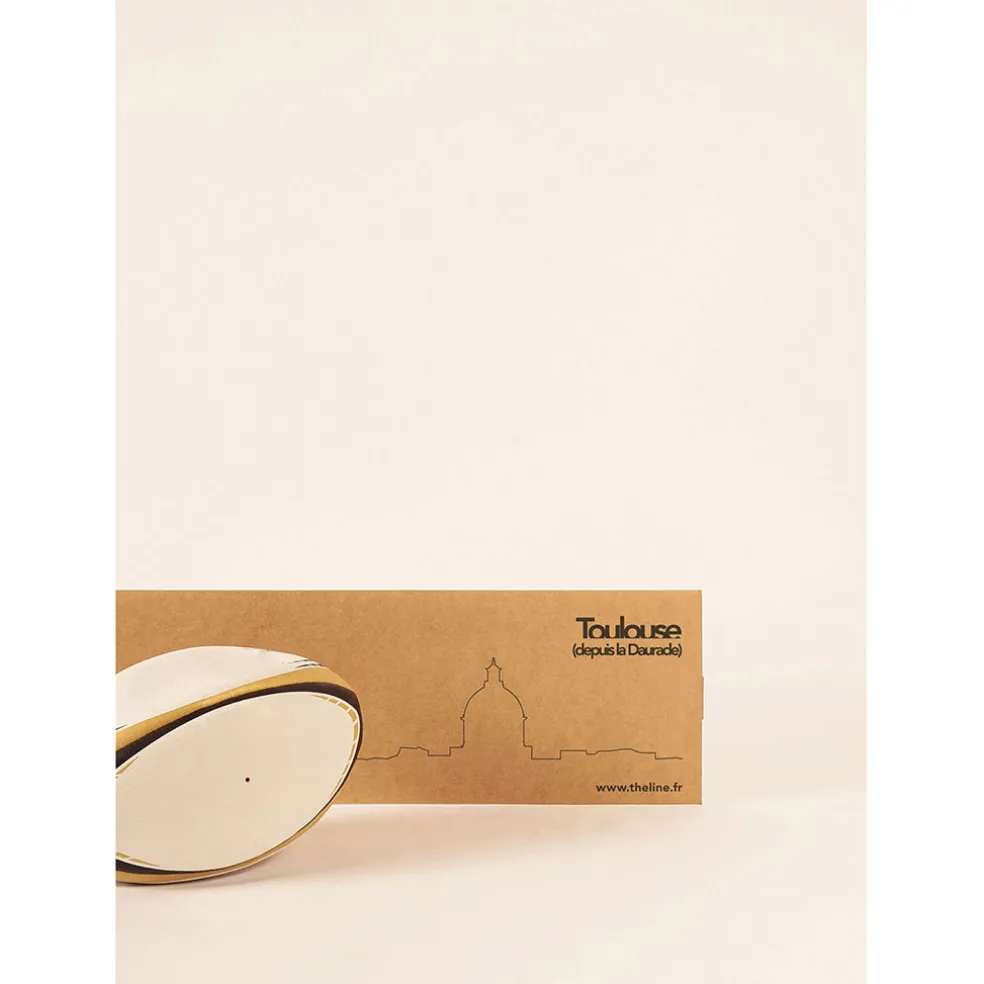 Décoration murale ligne toulouse 50cm noir