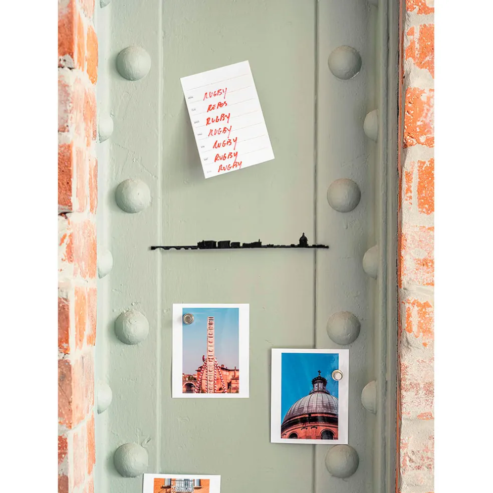 Décoration murale ligne toulouse 50cm noir