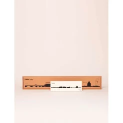 Décoration murale ligne toulouse 50cm noir