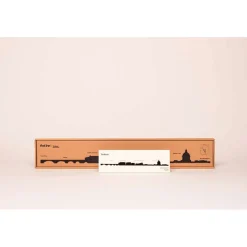 Décoration murale ligne toulouse 50cm noir