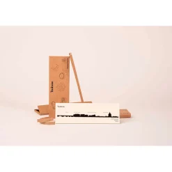 Décoration murale ligne toulouse 50cm noir