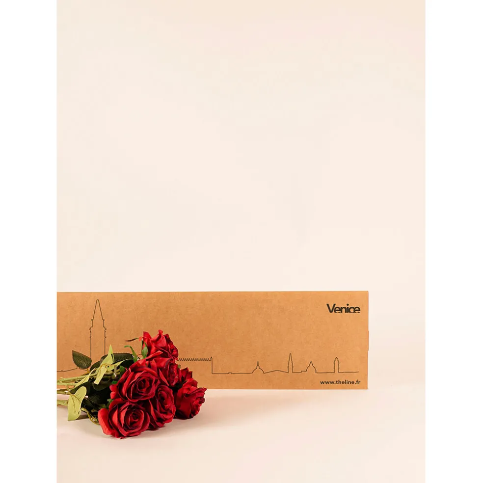 Décoration murale ligne venise 50cm noir