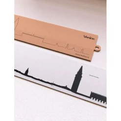 Décoration murale ligne venise 50cm noir