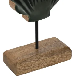 Décoration Saint-Jacques en manguier et fer émeraude - Amarres