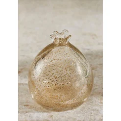 Deco grenade en verre doré - Grenadier