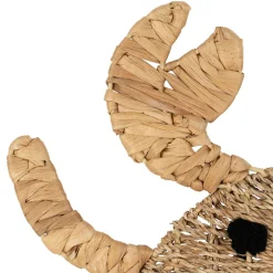 Deco murale crabe en jonc de mer naturel - Eté A La Mer