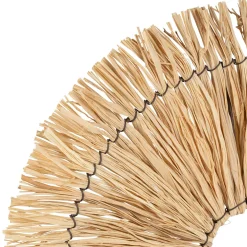Deco rosace cuzco naturel d45cm