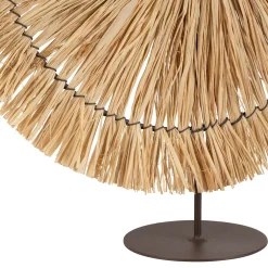 Deco rosace cuzco naturel d45cm