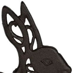 Dessous de plat lapin en fonte brun - Basse-Cour