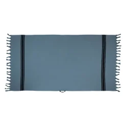 Drap pour plage en coton turquin 180x90cm - Tuitti