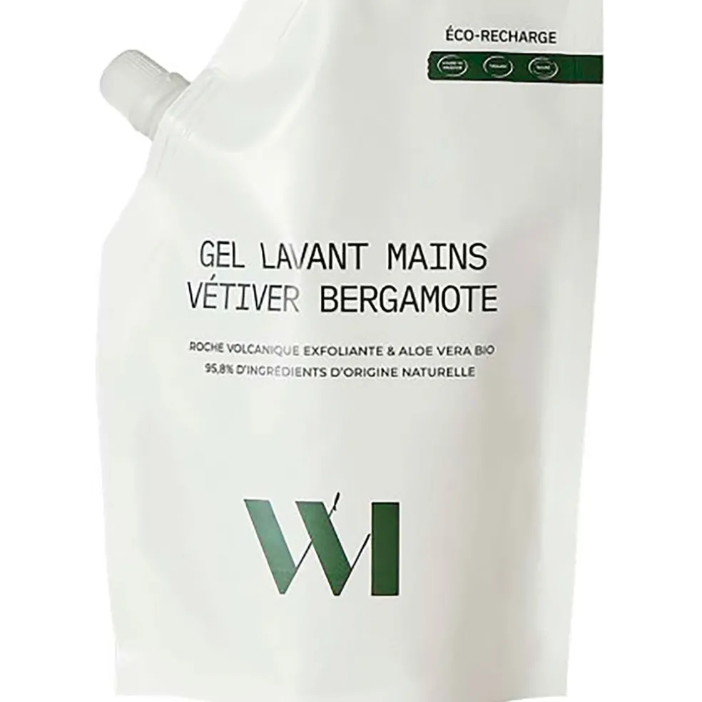 Eco recharge gel lavant mains vétiver- bergamote 500ml
