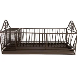 Egouttoir 4 casiers en fer - campagne