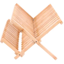 Egouttoir à vaisselle en bambou