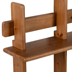 Etagère murale 3 niveaux en sapin naturel H78cm - Tradition