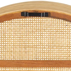 Etagère murale 3 niveaux en rotin naturel H91cm - Essencia